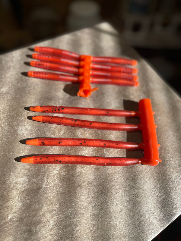 Red Shell Core Shot Stickbaits 5