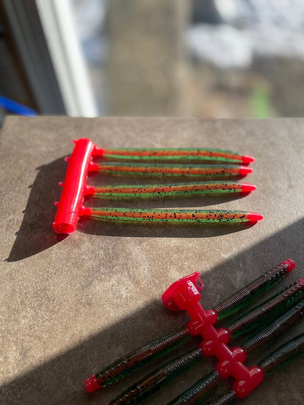 Red Shell Core Shot Stickbaits 5