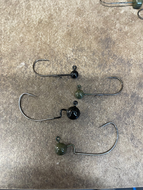 ball joint fish hook Ball Head Jig – On the Spot Baits
